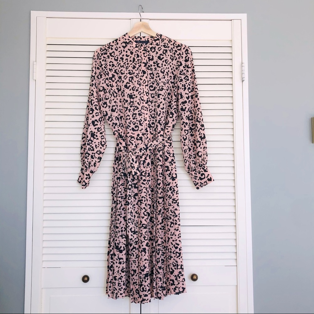 Marks & Spencer pleated dress